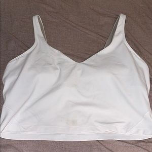 Cropped lululemon align tank top